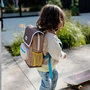 Рюкзак Hello Hossy "Square Mini Walnut", грецкий орех